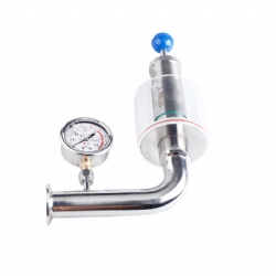 Sanitary Tri Clamp Adjustable Vaccum Safety Valve