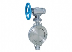 Ecentric butterfly valve